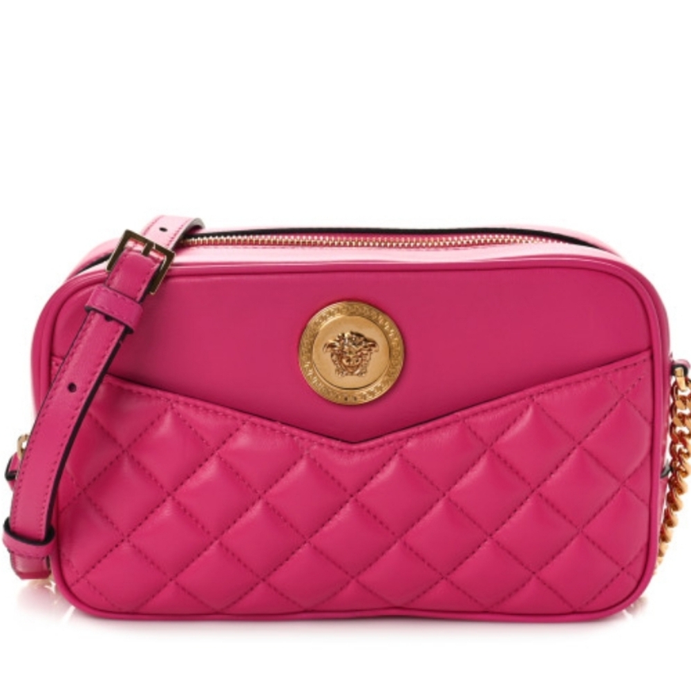 VERSACE MEDUSSA PINK CROSSBODY